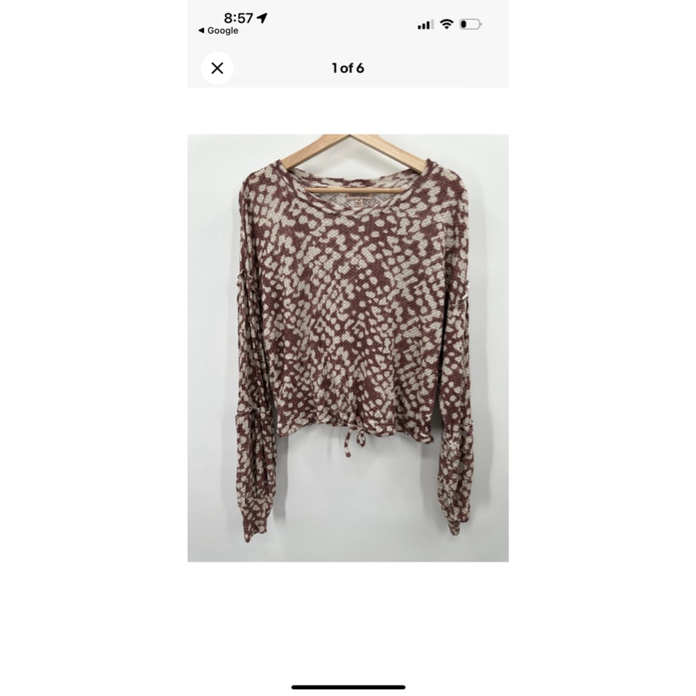 Women's Bloomfield Top Size S Brown Beige BinB ‼️